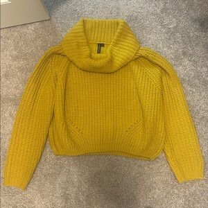 Moon & Madison Mustard Knit Sweater